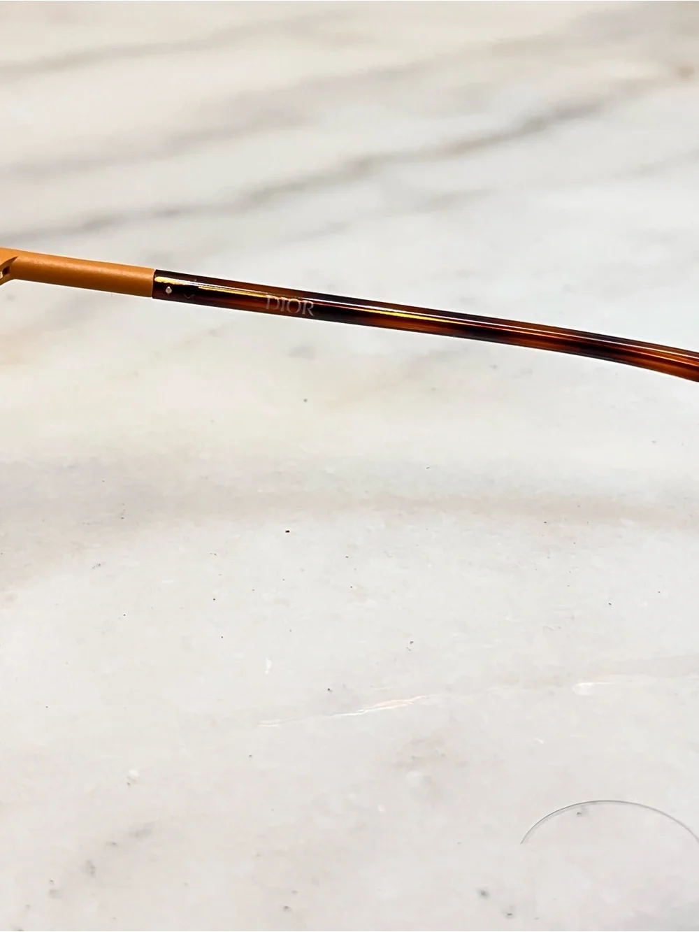 Dior Women's Amber Brown Cat-Eye Glasses